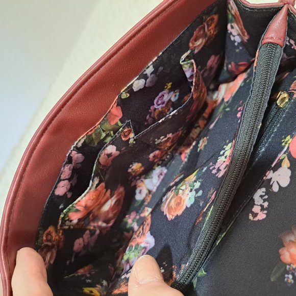 Aldo Burgundy Crossbody Bag - Picture 8 of 12